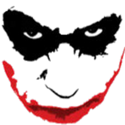 Joker's Face Roblox decal