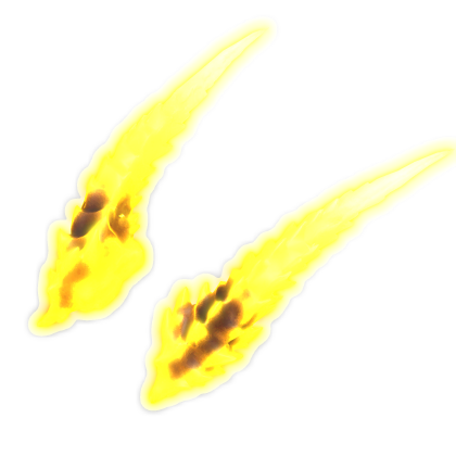 Glowing Angel Horns (Emissive) - Gold