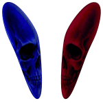 3D Glasses Skull Squadron Bunny Ears