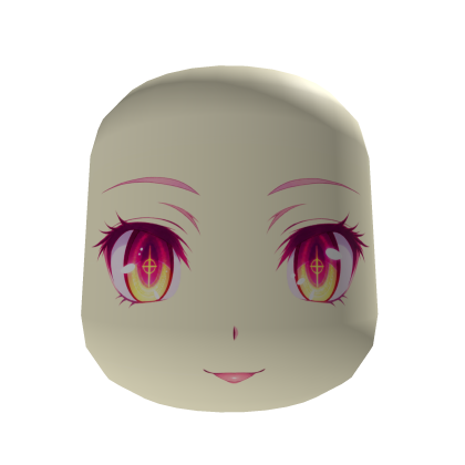 anime face inspired jibril no game no life
