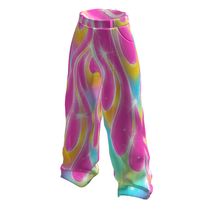 Pink Mirage Pants