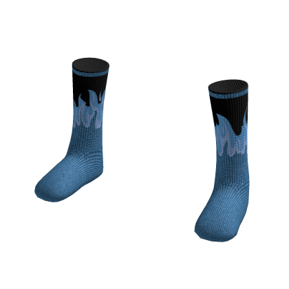 Daeye - Blue Flame Socks
