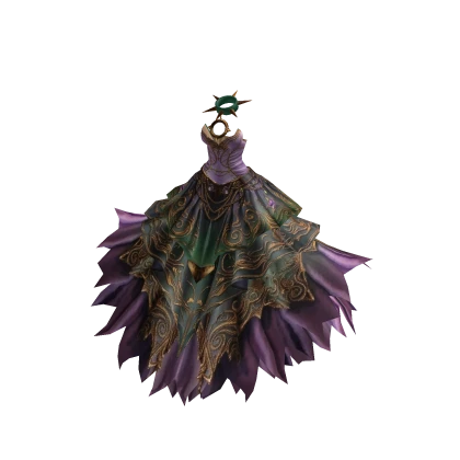✨Princess Ball Gown Dress♡Gothic Vampire-Purple | Roblox Item