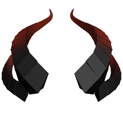 Gradient Horns Red Roblox item