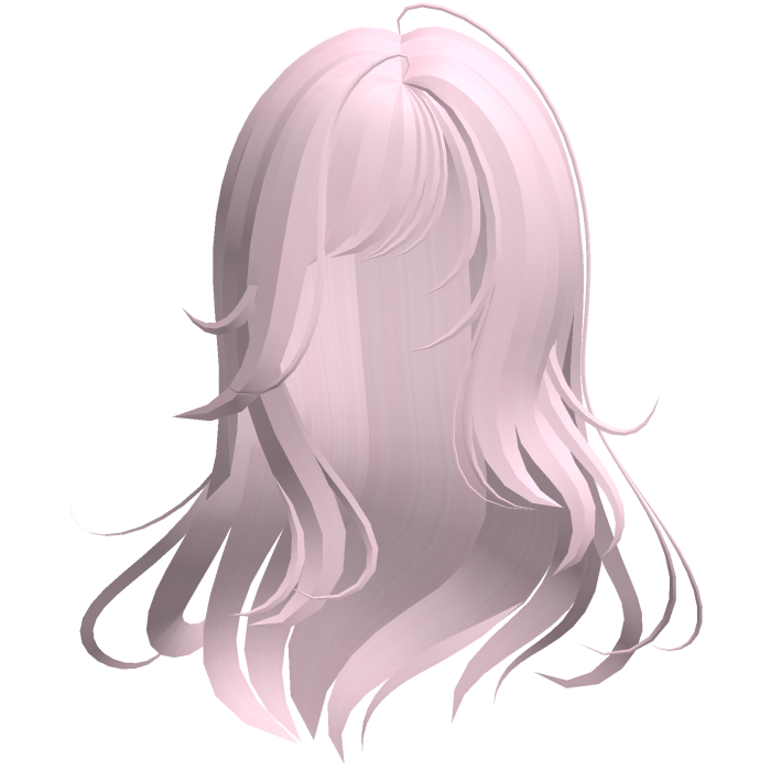 messy moe windy ethereal long hair pink
