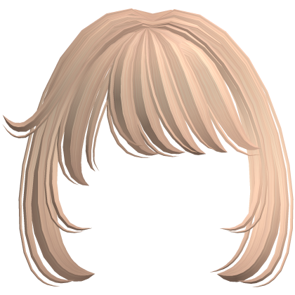 Cute Messy Gyaru Anime Bangs (Blonde) Roblox item