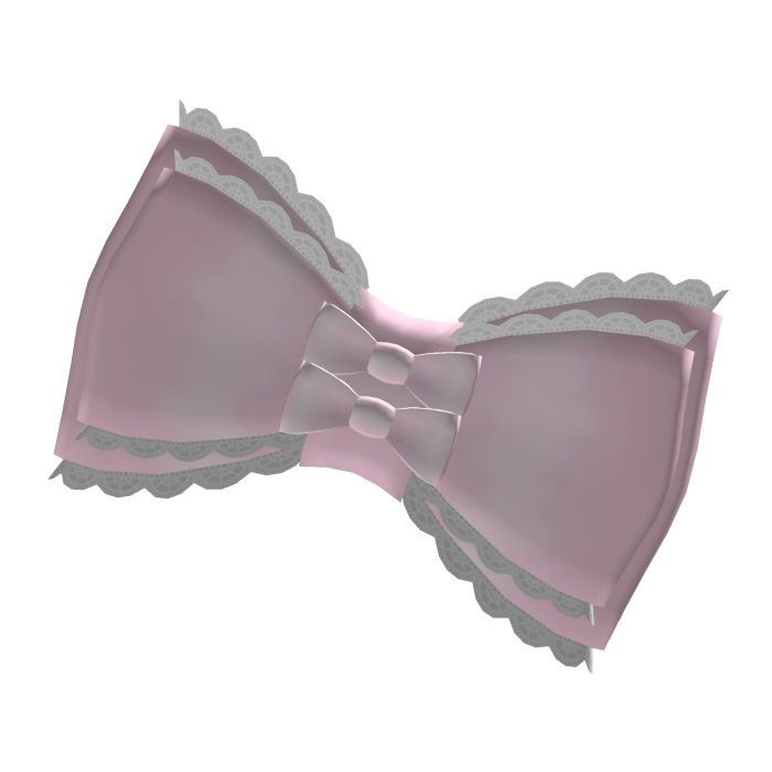 ♡ cute pretty pink bow moe doll coquette
