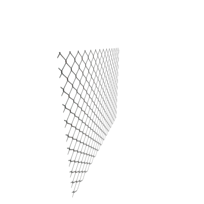 Chain Link fence with rust spots