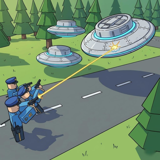 Police vs UFO