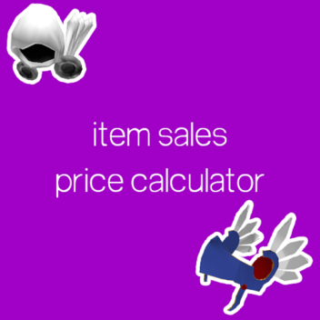 item sales price calculator