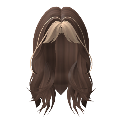 ButterFlyCut With bangs Blonde & Brown's Code & Price - RblxTrade