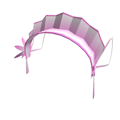 Roblox Item Ruffle Headdress Pink