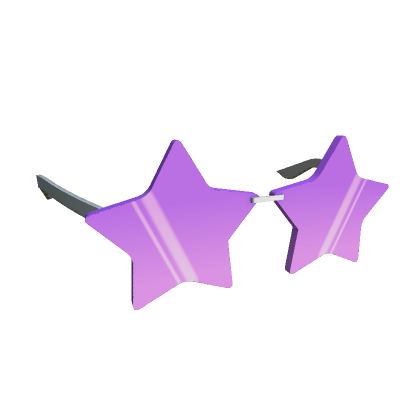 Roblox Item Purple Star Shades