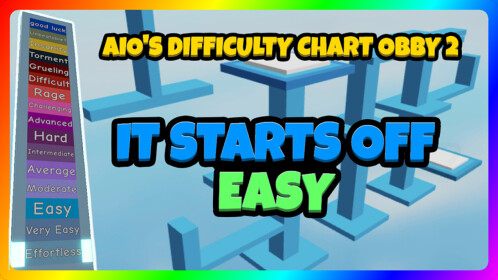 Aio’s Difficulty Chart Obby 2 - Roblox