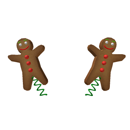 Roblox Item Gingerbreadman Christmas Boppers