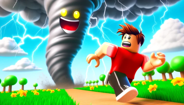 Seja um Tornado - Roblox