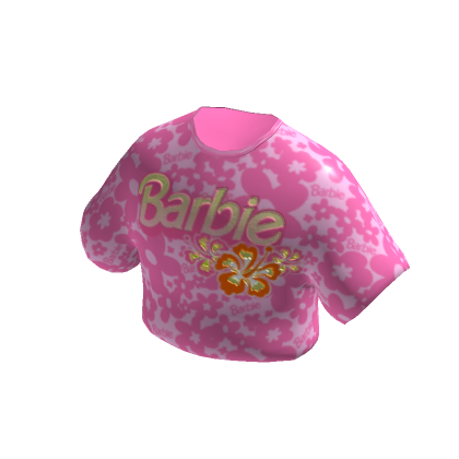 Forever 21 Barbie Flower T-shirt | Roblox Item - Rolimon's