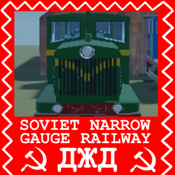 Ferrovia soviética de bitola estreita dos anos 80