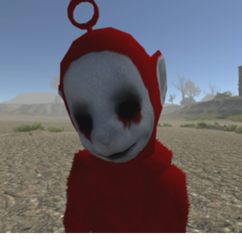 The rise of the red teletubby