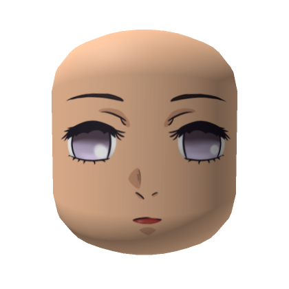 Mouthless Grey Eyed Anime - Roblox