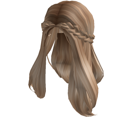 Flowy Blonde Braided Waves's Code & Price - RblxTrade