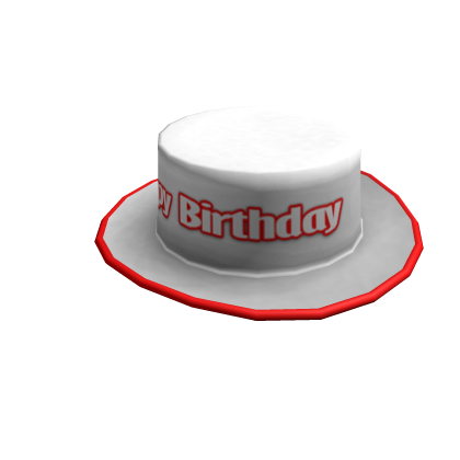 Roblox Item Wide Brimmed Happy Birthday Hat