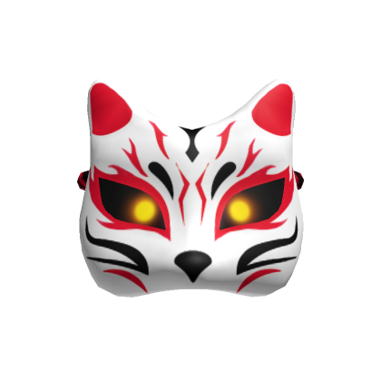 Roblox Item Kitsune Mask Front