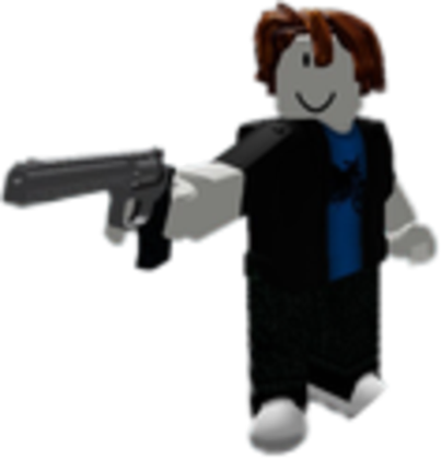 bacon with gun.png - Roblox