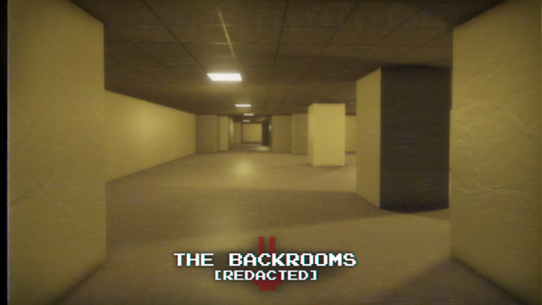 THE BACKROOMS [ REDACTED ] - Roblox