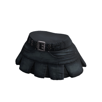 Ruffle Denim Mini Skirt Blue 1 Roblox