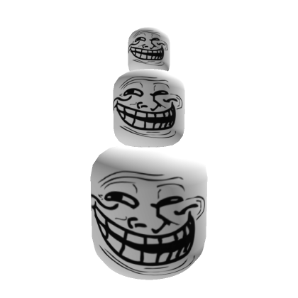 Troll-face mask  Roblox Item - Rolimon's
