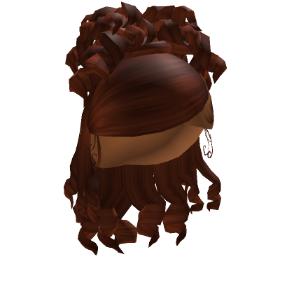 Roblox Item hair curly