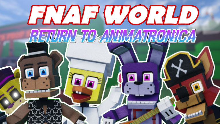 CREATING FNAF 7 ANIMATRONICS IN ROBLOX! (Roblox Animatronic World) 