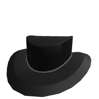 Black Flower Floppy Hat  Roblox Item - Rolimon's