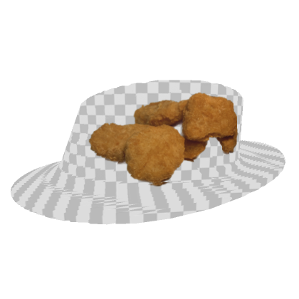 Roblox Item color changing chicken nugget fedora