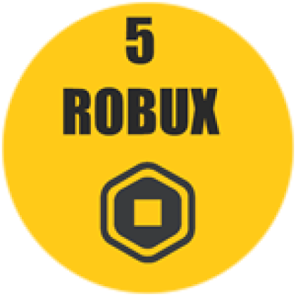 5 Robux Donation - Roblox