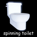 spinning toilet