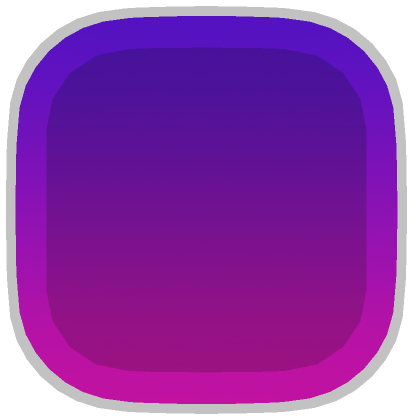 Roblox Item Purple Gradient Anime Outline Head