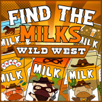 Find the Milks 🥛 (284) WILD WEST 🤠