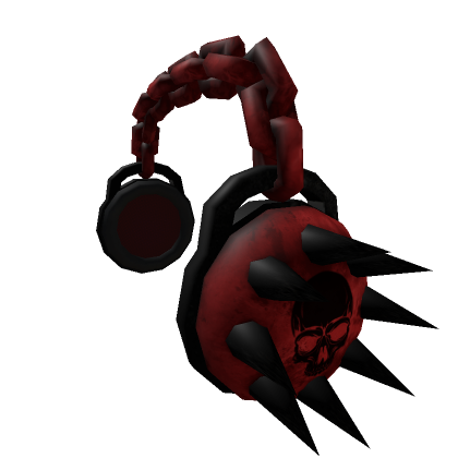Roblox Item Red Hellbound Headphones