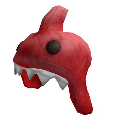 Red Shark Cute Ushanka - Roblox