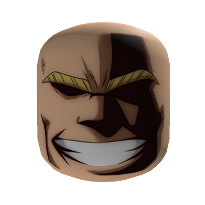 Roblox Item All Might Anime Face