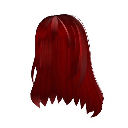 Roblox Item Modern Long Red Hair