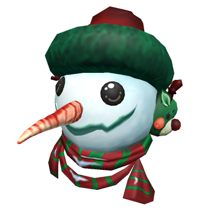 Roblox Item ☃️ Festive Ultimate Snowman Head Set