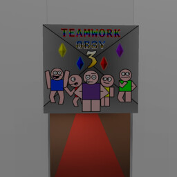 Teamwork Obby 4 players! thumbnail