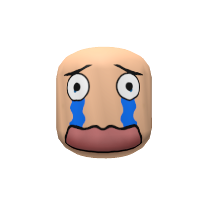 Cry Man Face Noob  Roblox Item - Rolimon's