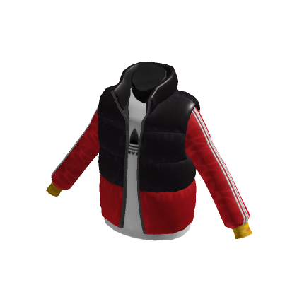 adidas Black Red Gilet Roblox Item Rolimon s