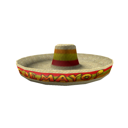Roblox Item Cinco De Mayo Sombrero   
