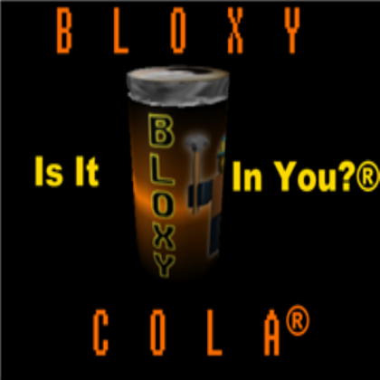 Bloxy Cola Ad #2