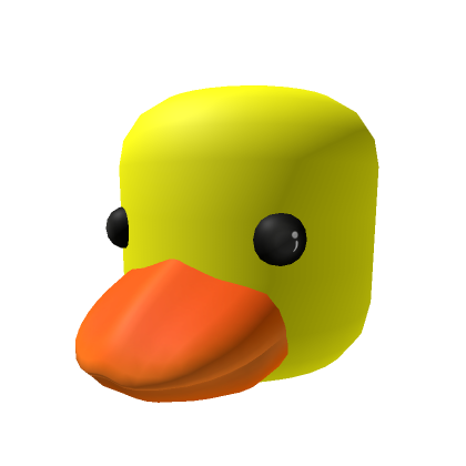 Yellow Duck Mask | Roblox Item - Rolimon's